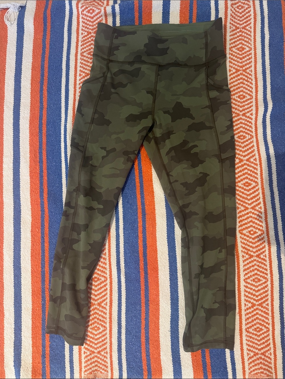 Lululemon Camo High-Rise Leggings - Size 8